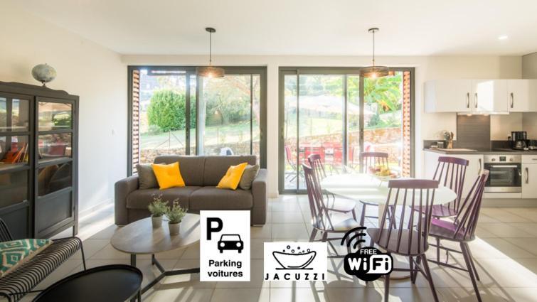 Plein Sud Avec Jacuzzi Privatif Et Parking Prive Apartman Sarlat-la-Canéda Kültér fotó